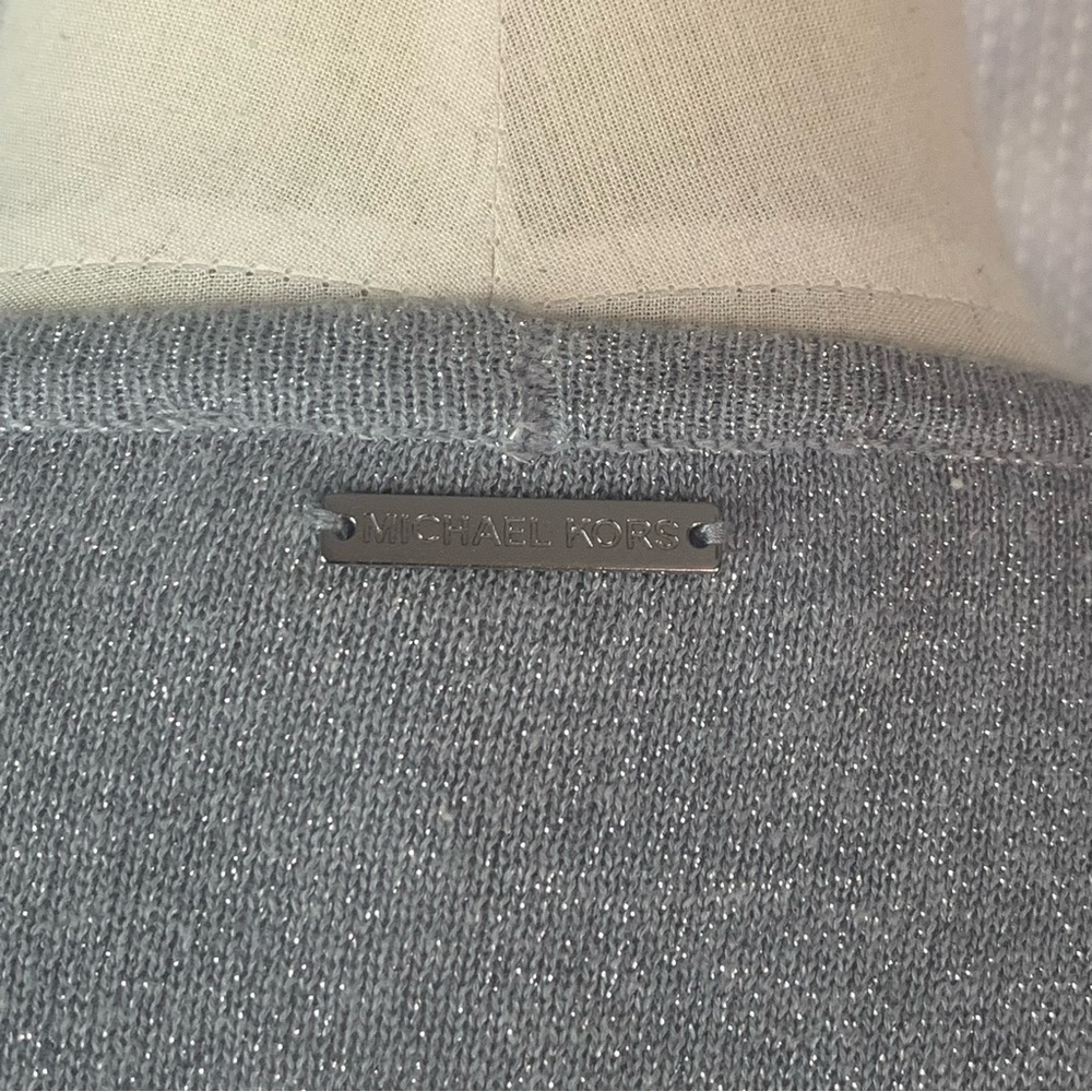 Michael Michael Kors Sparkly Open Drape Cardigan … - image 4